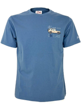 Carica l'immagine nel visualizzatore di Gallery, T-SHIRT UOMO AZZURRA GIN CLASS
