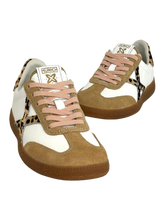 Carica l'immagine nel visualizzatore di Gallery, SNEAKERS DONNA BIANCHE/MARRONI 8290 BARRU
