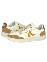 Carica l'immagine nel visualizzatore di Gallery, SNEAKERS DONNA BIANCHE/ORO 8908 LEGIT
