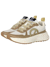 Carica l'immagine nel visualizzatore di Gallery, SNEAKERS DONNA BIANCO/ORO CARTER FLY

