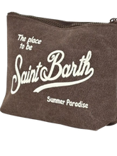 Carica l'immagine nel visualizzatore di Gallery, POCHETTE MARRONE CANVAS

