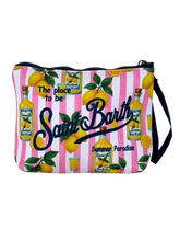 Carica l'immagine nel visualizzatore di Gallery, POCHETTE ROSA FANTASIA LIMONI
