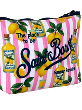 Carica l'immagine nel visualizzatore di Gallery, POCHETTE ROSA FANTASIA LIMONI
