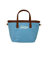 Carica l'immagine nel visualizzatore di Gallery, BORSA MINI AZZURRA IN NYLON
