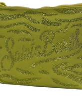 Carica l'immagine nel visualizzatore di Gallery, POCHETTE VERDE CON STRASS
