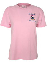 Carica l'immagine nel visualizzatore di Gallery, T-SHIRT DONNA ROSA SHOPPING
