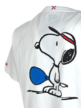 Carica l'immagine nel visualizzatore di Gallery, T-SHIRT BIANCA UOMO SNOOPY
