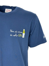 Carica l'immagine nel visualizzatore di Gallery, T-SHIRT BLU UOMO GIN
