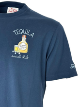 Carica l'immagine nel visualizzatore di Gallery, T-SHIRT BLU UOMO TEQUILA

