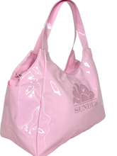 Carica l'immagine nel visualizzatore di Gallery, SHOPPING BAG ROSA TESSUTO LUCIDO
