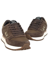 Carica l'immagine nel visualizzatore di Gallery, SNEAKERS MARRONE Z46202 ALLY SILVER GOLD
