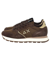 Carica l'immagine nel visualizzatore di Gallery, SNEAKERS MARRONE Z46202 ALLY SILVER GOLD
