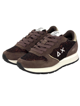 Carica l'immagine nel visualizzatore di Gallery, SNEAKERS DONNA MARRONI Z46204 ALLY GLITTER TEXTILE
