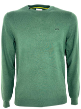 Carica l'immagine nel visualizzatore di Gallery, PULLOVER UOMO VERDE MISTO LANA
