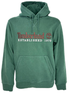 FELPA UOMO VERDE CON LOGO FRONTALE