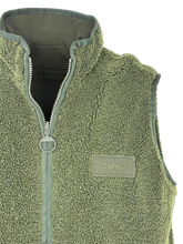 Carica l'immagine nel visualizzatore di Gallery, GILET UOMO VERDE MILITARE IN PILE
