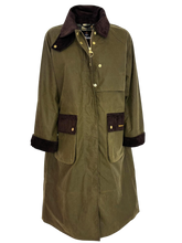 Carica l'immagine nel visualizzatore di Gallery, GIACCA IMPERMEABILE DONNA VERDE MILITARE
