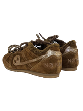 Carica l'immagine nel visualizzatore di Gallery, SNEAKERS DONNA MARRONI IN TEDDY EVO RUN W
