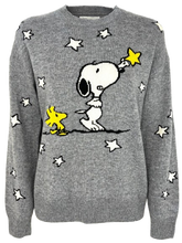 Carica l'immagine nel visualizzatore di Gallery, PULLOVER DONNA GRIGIO PEANUTS
