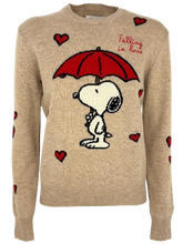 Carica l'immagine nel visualizzatore di Gallery, PULLOVER DONNA BEIGE FALLING IN LOVE
