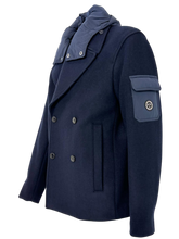 Carica l'immagine nel visualizzatore di Gallery, GIUBBOTTO DOPPIOPETTO UOMO BLU NAVY
