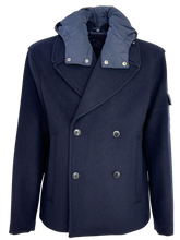 Carica l'immagine nel visualizzatore di Gallery, GIUBBOTTO DOPPIOPETTO UOMO BLU NAVY
