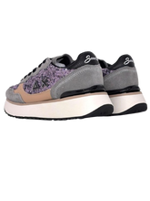 Carica l'immagine nel visualizzatore di Gallery, SNEAKERS DONNA GRIGIE/VIOLA Z46219 BIG ALLY
