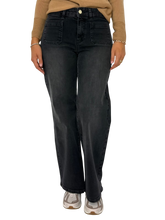 Carica l'immagine nel visualizzatore di Gallery, JEANS DONNA GRIGIO SCURO
