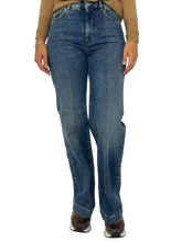 Carica l'immagine nel visualizzatore di Gallery, JEANS DONNA BLU BAGGY
