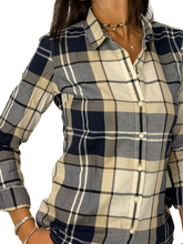Carica l'immagine nel visualizzatore di Gallery, CAMICIA DONNA FANTASIA TARTAN
