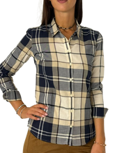 Carica l'immagine nel visualizzatore di Gallery, CAMICIA DONNA FANTASIA TARTAN
