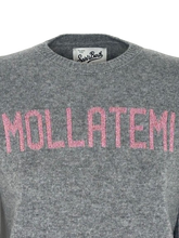 Carica l'immagine nel visualizzatore di Gallery, PULLOVER DONNA GRIGIO MOLLATEMI MISTO LANA
