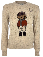 Carica l'immagine nel visualizzatore di Gallery, PULLOVER DONNA BEIGE TEDDY MISTO LANA
