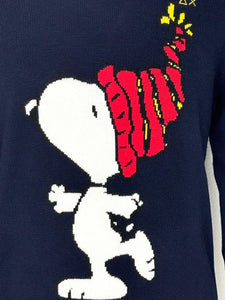 PULLOVER UOMO BLU PEANUTS