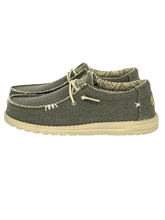 Carica l&#39;immagine nel visualizzatore di Gallery, MOCASSINO UOMO VERDE MILITARE 40003 WALLY BRAIDED
