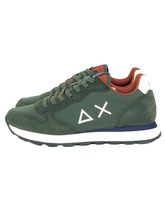 Carica l&#39;immagine nel visualizzatore di Gallery, SNEAKERS UOMO VERDE MILITARE Z43101 TOM SOLID NYLON
