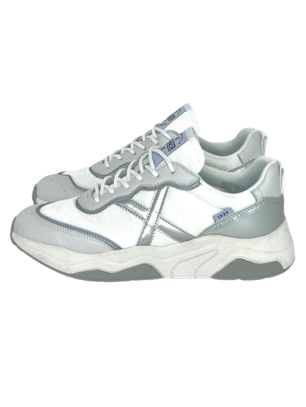 SNEAKERS DONNA BIANCHE/ARGENTO WAWE 139-140