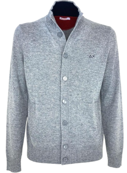 CARDIGAN UOMO GRIGIO