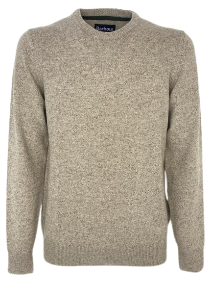 PULLOVER UOMO BEIGE MISTO LANA