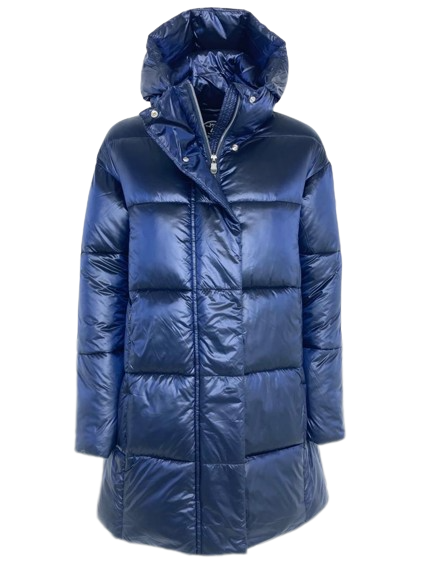 Giubbotto donna lungo hot sale