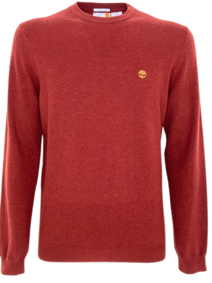 PULLOVER UOMO ROSSO GIROCOLLO