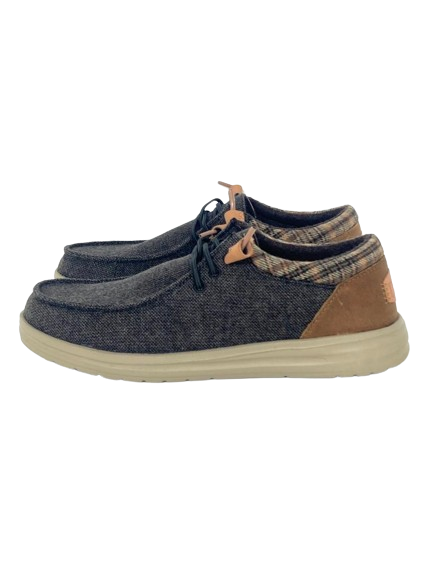 MOCASSINO UOMO GRIGIO/MARRONE 40174 WALLY GRIP