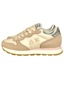 SNEAKERS DONNA BEIGE Z34202 ALLY GOLD SILVER