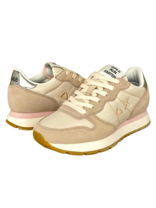 SNEAKERS DONNA BEIGE Z34202 ALLY GOLD SILVER