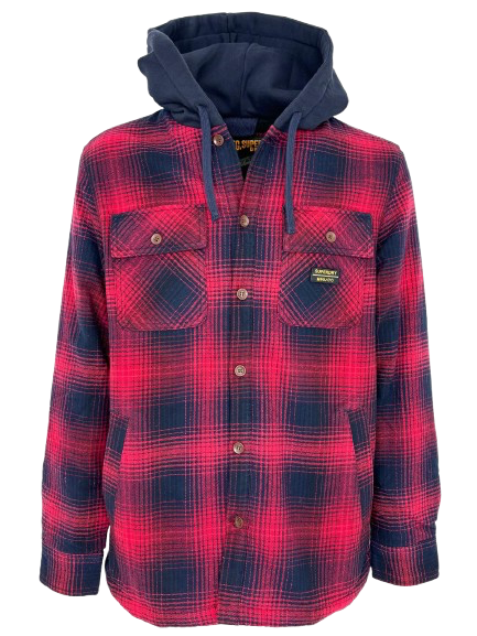 GIACCA UOMO ROSSA FANTASIA CHECK