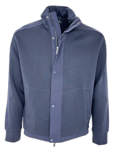 Carica l'immagine nel visualizzatore di Gallery, FELPA UOMO BLU NAVY COLLO ALTO
