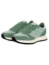Carica l'immagine nel visualizzatore di Gallery, SNEAKERS DONNA VERDE SALVIA Z36203 ALLY GLITTER TEXTILE
