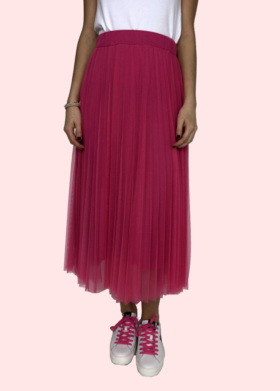 GONNA IN TULLE FUCSIA