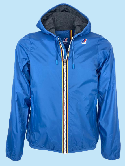 Giacca Antivento Uomo Lotto Con Cappuccio - Impermeabile, Full Zip, Design Sportivo, Made In Italy - Foto 12