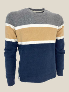 MAGLIONE RIGA COLOR-BLOCK MISTO LANA